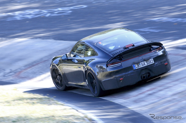 ポルシェ 911 GT3 次期型スクープ写真
