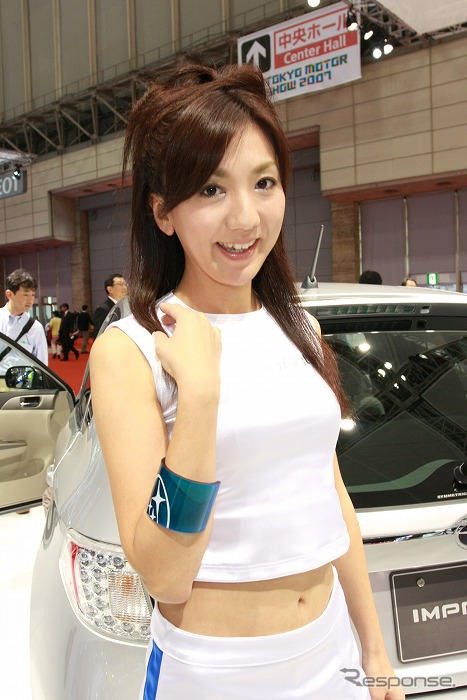 【東京モーターショー07】コンパニオン写真蔵…スバル その6