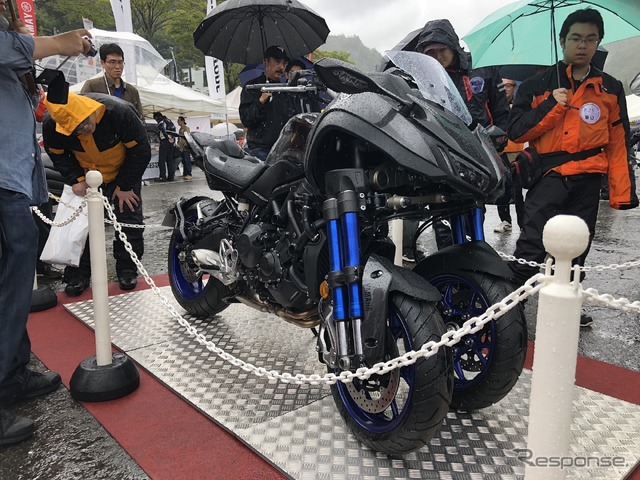 YAMAHA Motorcycle Day（9月15日・苗場）『ナイケン』の展示