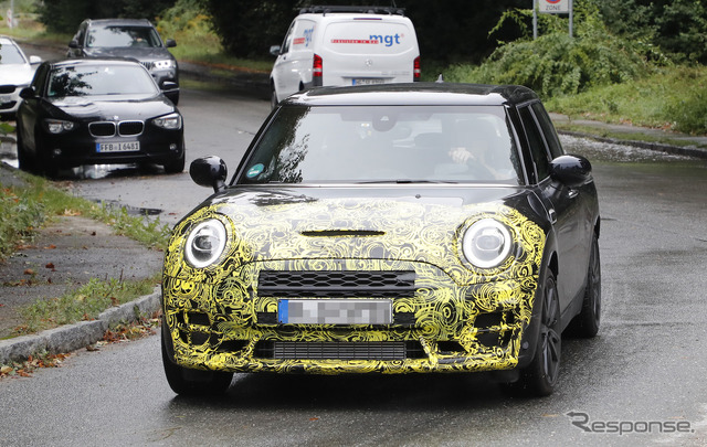 MINI クラブマン ジョンクーパーワークス(JCW)改良新型スクープ写真