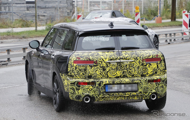 MINI クラブマン ジョンクーパーワークス(JCW)改良新型スクープ写真