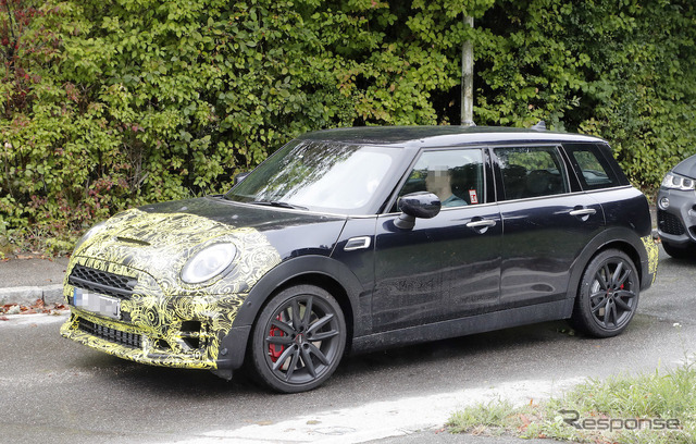 MINI クラブマン ジョンクーパーワークス(JCW)改良新型スクープ写真