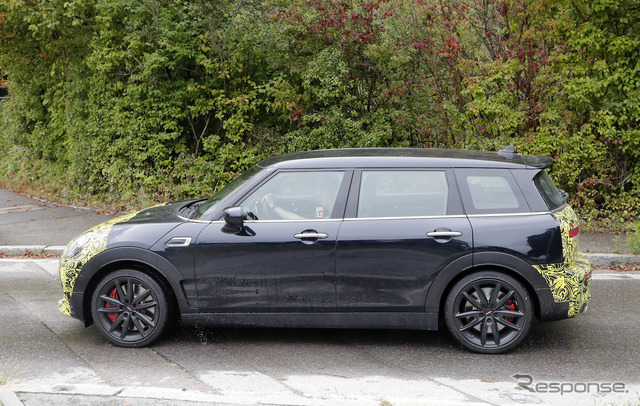 MINI クラブマン ジョンクーパーワークス(JCW)改良新型スクープ写真