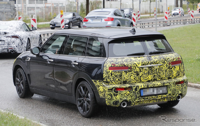 MINI クラブマン ジョンクーパーワークス(JCW)改良新型スクープ写真