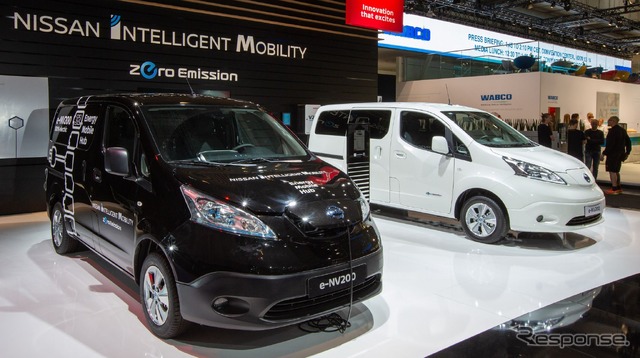 日産 e-NV200 改良新型(ハノーバーモーターショー2018)