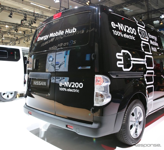 日産 e-NV200 改良新型(ハノーバーモーターショー2018)