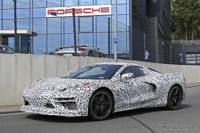 シボレー コルベット 次期型(C8)スクープ写真