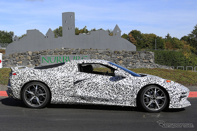 シボレー コルベット 次期型(C8)スクープ写真