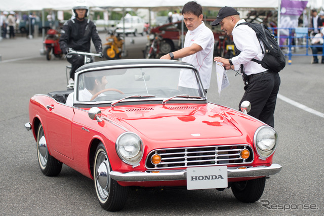 ホンダコレクションホール開館20周年記念市販製品特別走行（2018年9月24日）