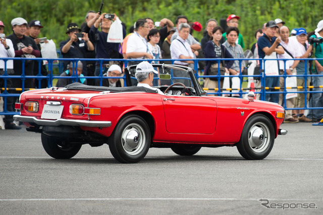ホンダコレクションホール開館20周年記念市販製品特別走行(2018年9月24日)