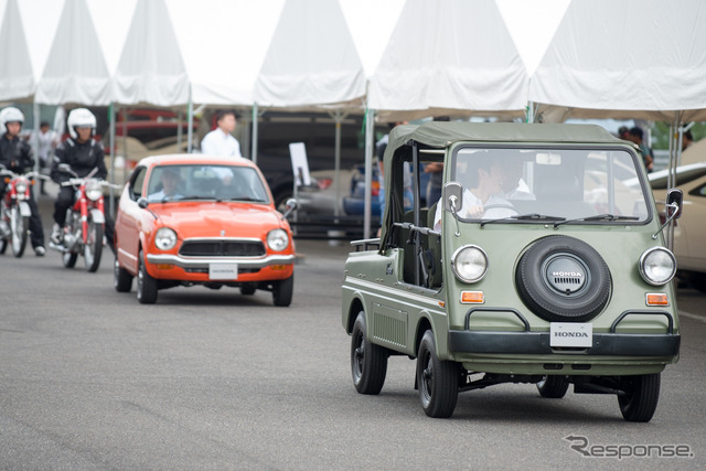 ホンダコレクションホール開館20周年記念市販製品特別走行(2018年9月24日)