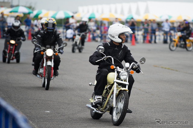 ホンダコレクションホール開館20周年記念市販製品特別走行(2018年9月24日)
