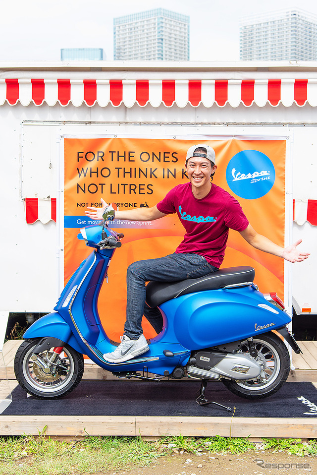 Primavera 誕生50周年記念イベント「Vespa Primavera 50th Anniversary Party」(東京・豊洲、9月25日)