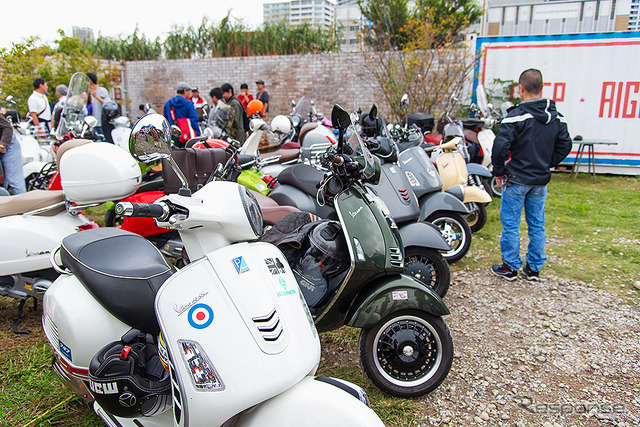 Primavera 誕生50周年記念イベント「Vespa Primavera 50th Anniversary Party」(東京・豊洲、9月25日)