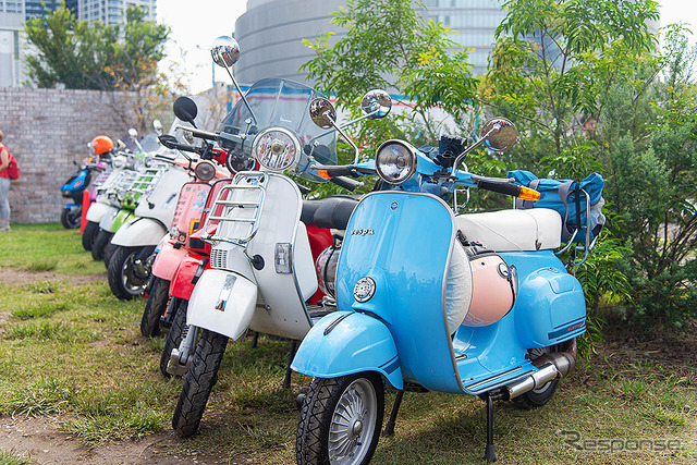 Primavera 誕生50周年記念イベント「Vespa Primavera 50th Anniversary Party」（東京・豊洲、9月25日）