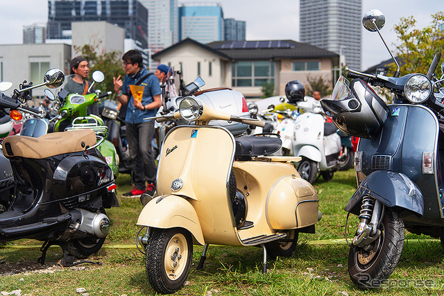 Primavera 誕生50周年記念イベント「Vespa Primavera 50th Anniversary Party」(東京・豊洲、9月25日)