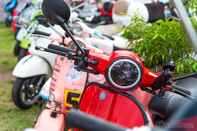 Primavera 誕生50周年記念イベント「Vespa Primavera 50th Anniversary Party」(東京・豊洲、9月25日)