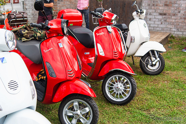 Primavera 誕生50周年記念イベント「Vespa Primavera 50th Anniversary Party」(東京・豊洲、9月25日)