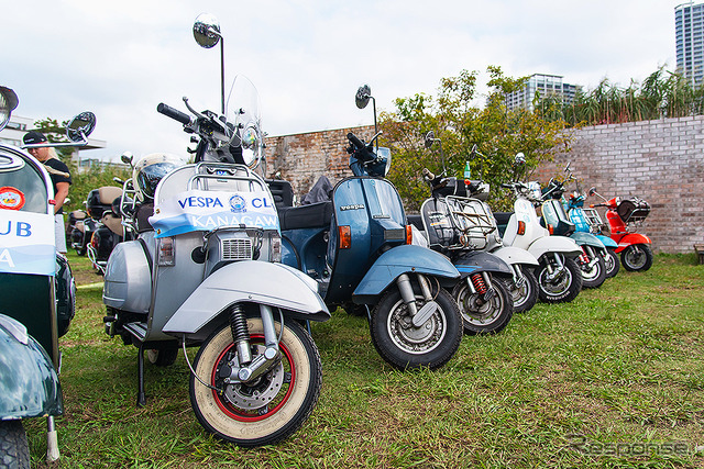 Primavera 誕生50周年記念イベント「Vespa Primavera 50th Anniversary Party」（東京・豊洲、9月25日）