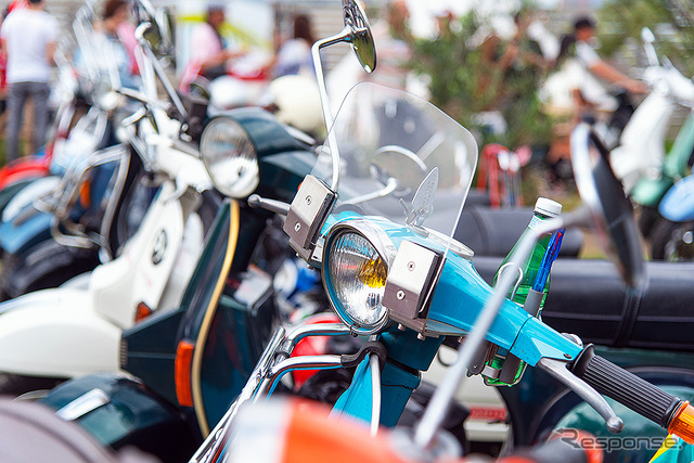 Primavera 誕生50周年記念イベント「Vespa Primavera 50th Anniversary Party」(東京・豊洲、9月25日)