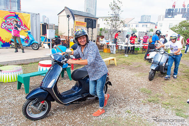 Primavera 誕生50周年記念イベント「Vespa Primavera 50th Anniversary Party」(東京・豊洲、9月25日)