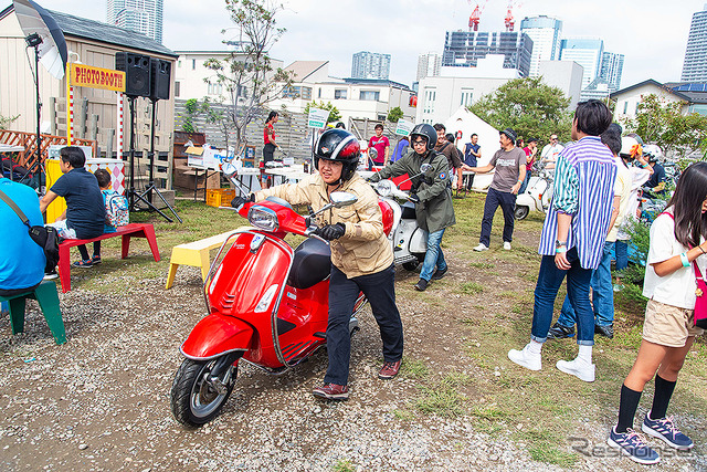 Primavera 誕生50周年記念イベント「Vespa Primavera 50th Anniversary Party」(東京・豊洲、9月25日)