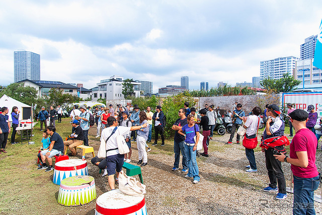 Primavera 誕生50周年記念イベント「Vespa Primavera 50th Anniversary Party」(東京・豊洲、9月25日)