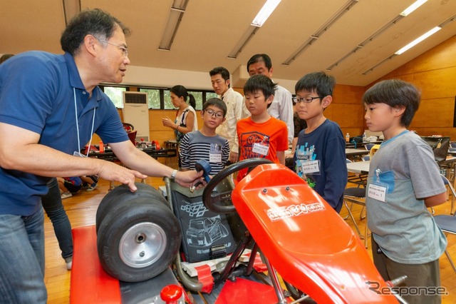 親子電気レーシングカート教室（イメージ）