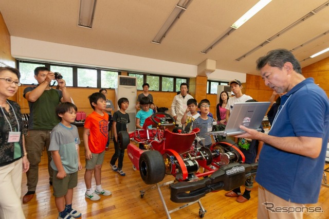 親子電気レーシングカート教室（イメージ）