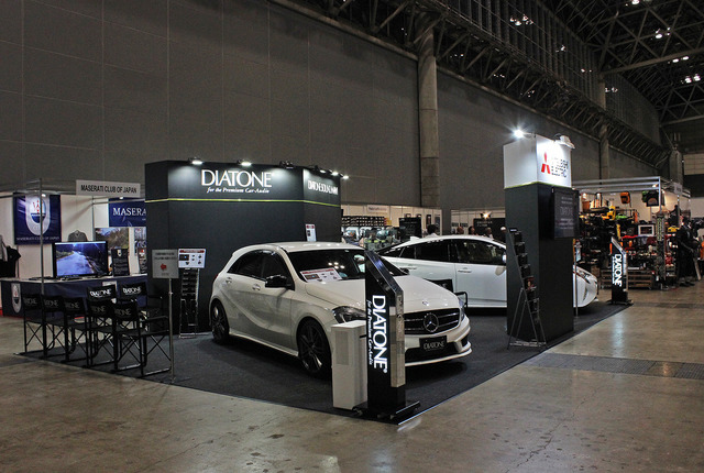 『AUTOMOBILE COUNCIL(オートモビルカウンシル)』での“DIATONE”ブース。