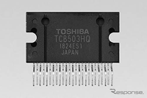 カーオーディオ向け4チャネル内蔵パワーアンプ TCB503HQ