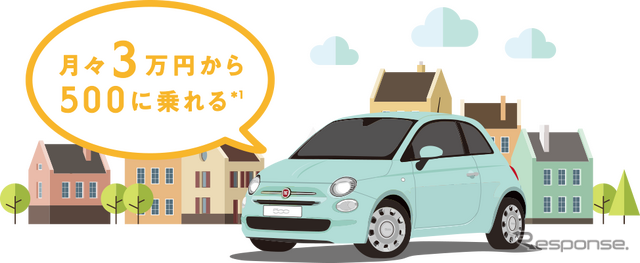 FCA ジャパンと住友三井オートサービスがカーリース商品「パケット FIAT」を共同開発
