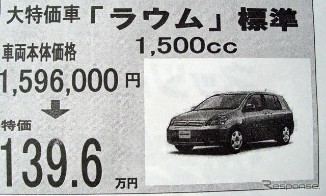 【値引き情報】売り切れ御免 各社軽&コンパクトが大幅値引き