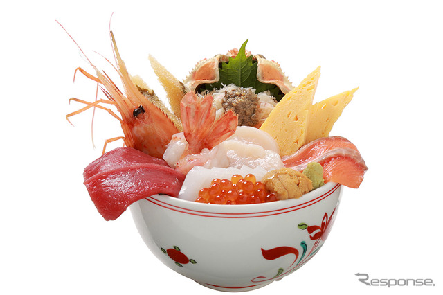 豪華絢爛 海鮮北海丼(築地すし好 和)