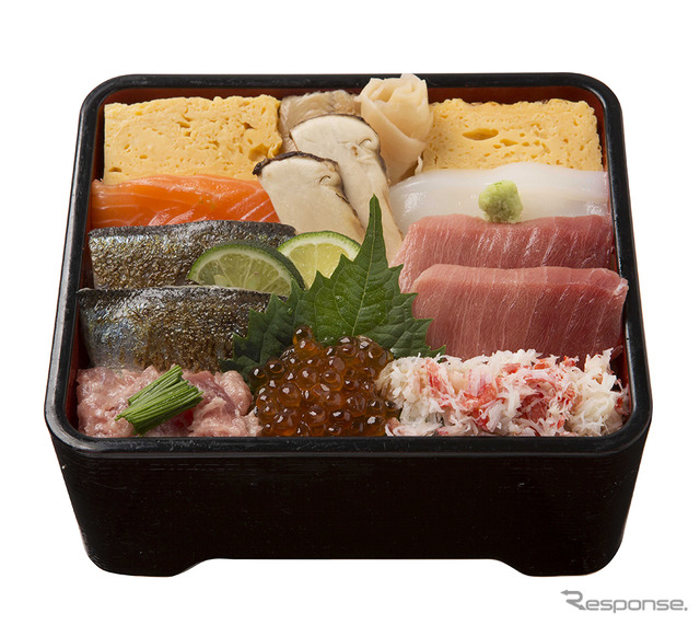 天然鮪と炙り秋刀魚の秋の味覚丼(築地寿司清)