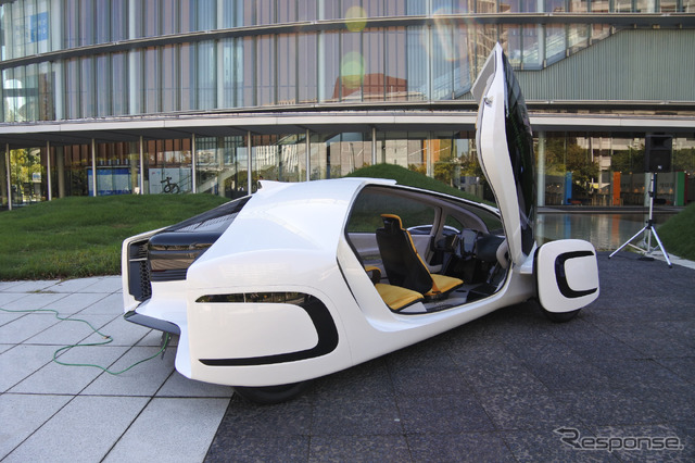 しなやかなタフポリマー活用のコンセプトカー ItoP(アイトップ)