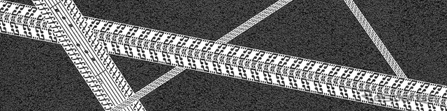 展示コンセプト「Tracks」(トラックス)のTrackは軌道を意味する。今回の展示では両社にとっての”Tracks”を、轍(乗り物の軌道)や楽譜に象徴し、重なり織り交ぜあいながら、両社共通で思い描く理想の時間やシーンを表現。