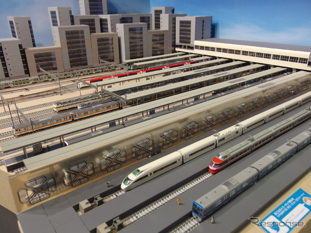 トミーテックの新宿駅(全日本模型ホビーショー2018)