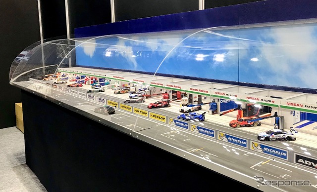 EBBRO SUPER GT ジオラマ(全日本模型ホビーショー2018)