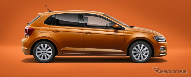 VW ポロ TSIハイライン(エナジェティックオレンジメタリック)