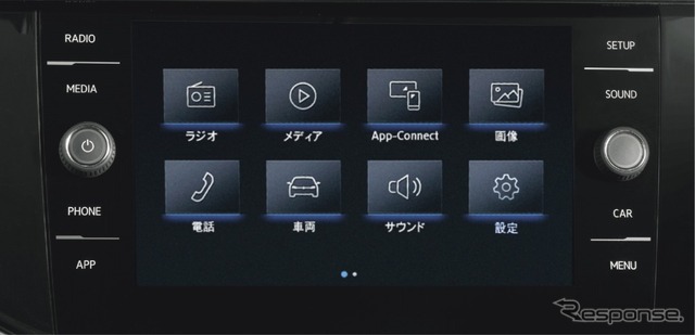 VW ポロ 純正インフォテイメントシステム“Composition Media”