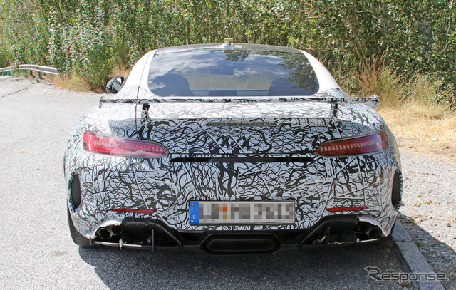 メルセデスAMG GT R ブラックシリーズ スクープ写真