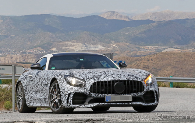 メルセデスAMG GT R ブラックシリーズ スクープ写真