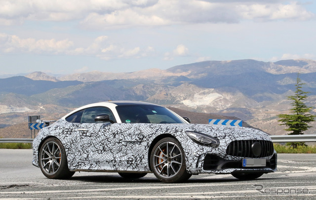 メルセデスAMG GT R ブラックシリーズ スクープ写真