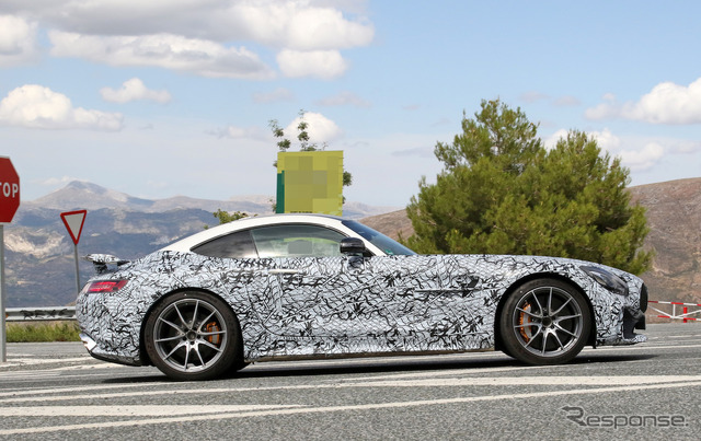 メルセデスAMG GT R ブラックシリーズ スクープ写真