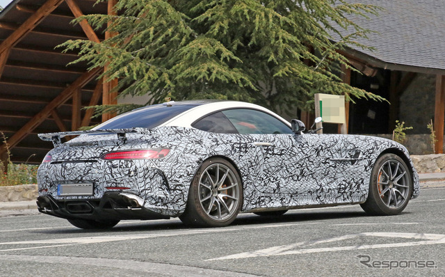 メルセデスAMG GT R ブラックシリーズ スクープ写真