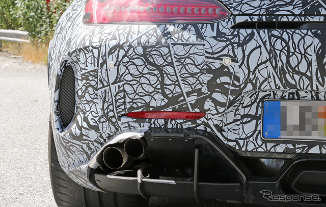メルセデスAMG GT R ブラックシリーズ スクープ写真
