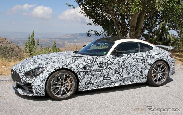 メルセデスAMG GT R ブラックシリーズ スクープ写真