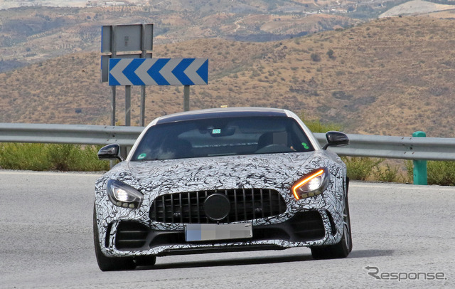 メルセデスAMG GT R ブラックシリーズ スクープ写真
