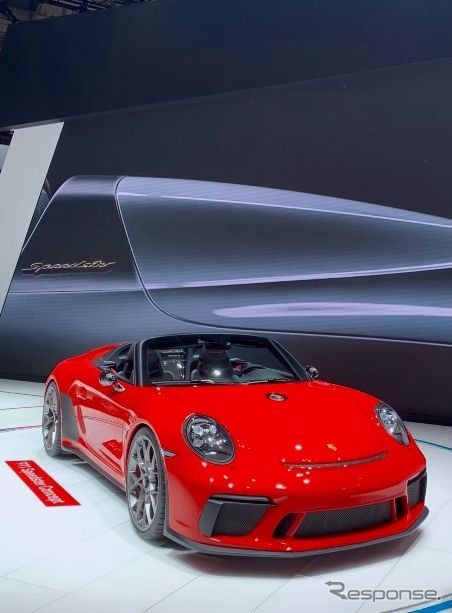 ポルシェ 911スピードスターコンセプト(パリモーターショー2018)
